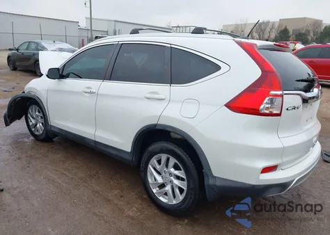 2015 Honda Cr-V Ex-L из США, поврежденный, VIN 5J6RM4H70FL105305